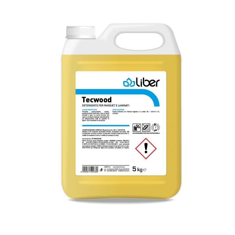 TECWOOD detergente legni kg. 5
