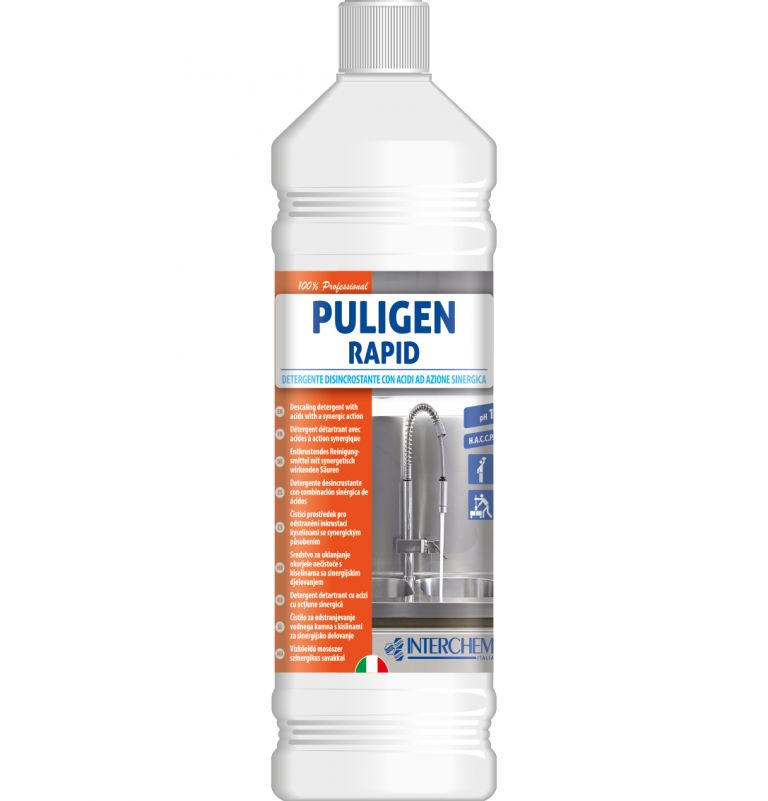 PULIGEN RAPID detergente disincrostante con acidi L.1
